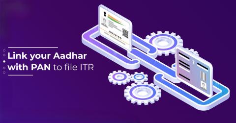 Link-your-Aadhar-with-PAN-to-file-ITR